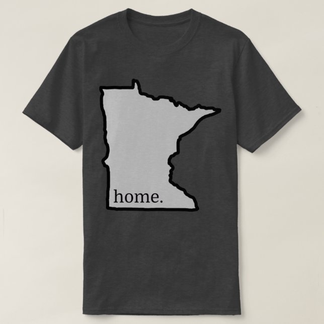 minnesota home pink T-Shirt (Design Front)
