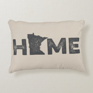 Minnesota Home State Love Pillow