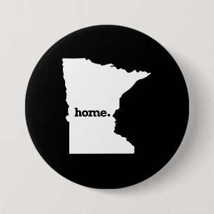 MINNESOTA HOME STATE -.png 7.5 Cm Round Badge