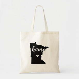 Minnesota Home State Tote Bag