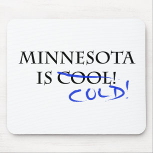 Minnesota is Cool - and Cold! Mouse Pad
