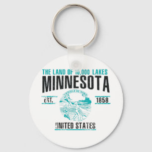 Minnesota Key Ring