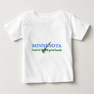 Minnesota - Land of 10,000 Bands Baby T-Shirt