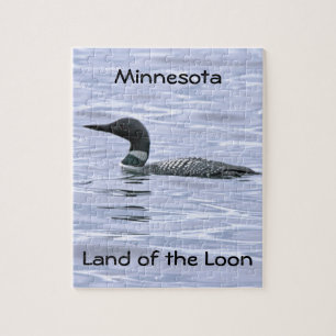 Minnesota Land of the Loon Jigsaw Puzzle