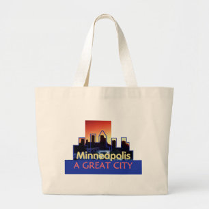 Minnesota Large Tote Bag