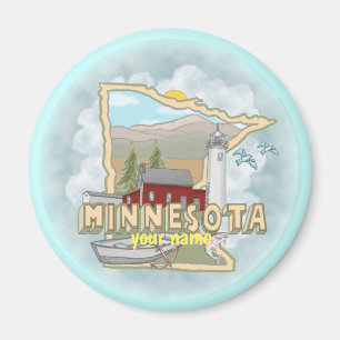 Minnesota Lighthouse magnet