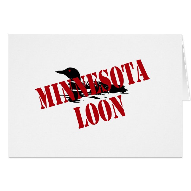 Minnesota Loon (Front Horizontal)