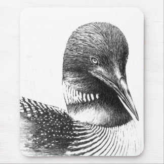 Minnesota Loon By William Martin Mouse Pad