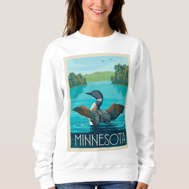 Minnesota | Loon Sweatshirt (Front)