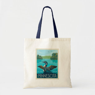 Minnesota   Loon Tote Bag