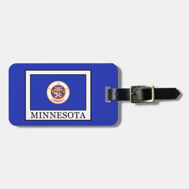 Minnesota Luggage Tag (Front Horizontal)