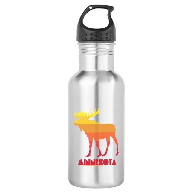 Minnesota Moose 532 Ml Water Bottle (Front)