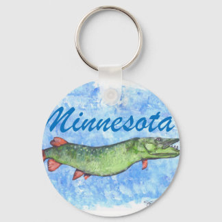 Minnesota Musky Key Ring