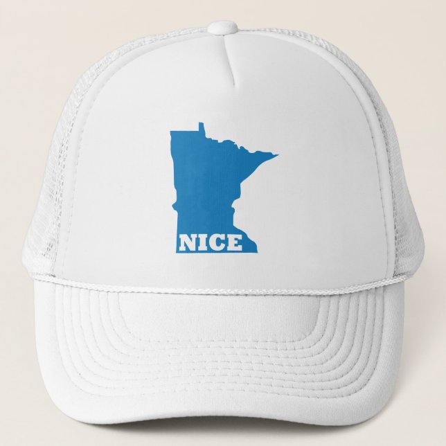 MINNESOTA NICE TRUCKER HAT (Front)