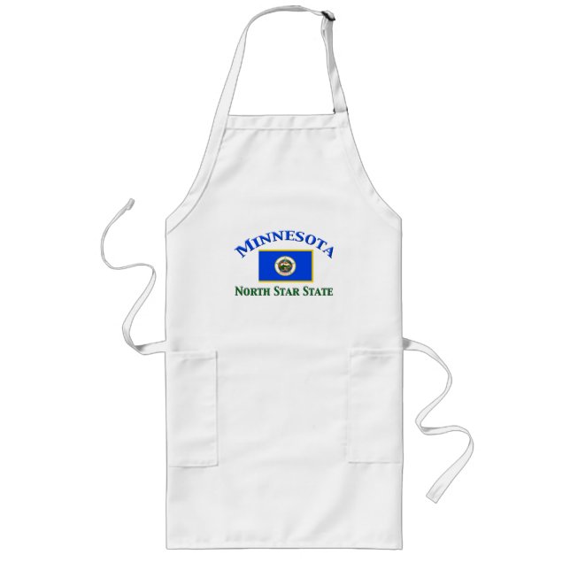 Minnesota Nickname Long Apron (Front)