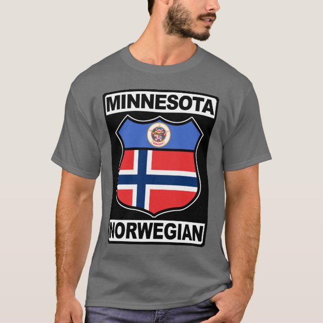 Minnesota Norwegian American Tee (Front)