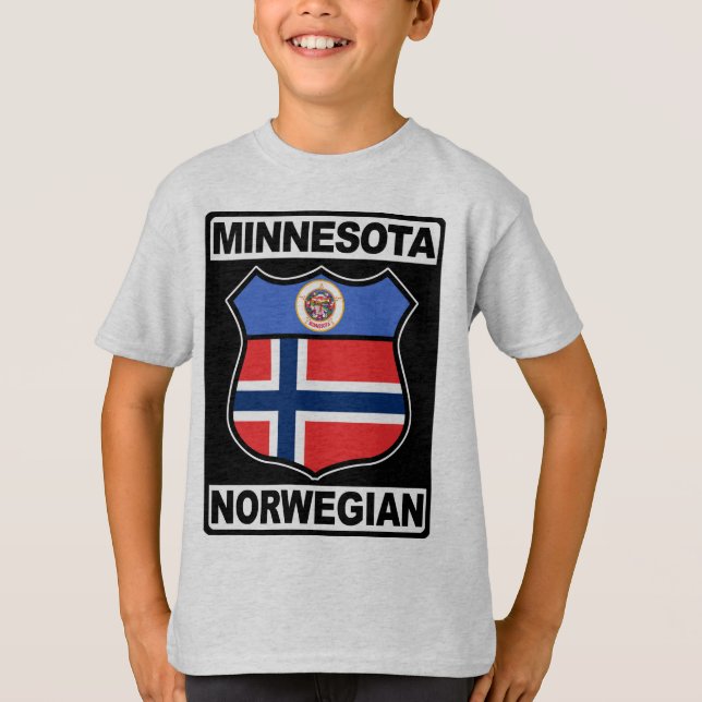 Minnesota Norwegian American Tee (Front)