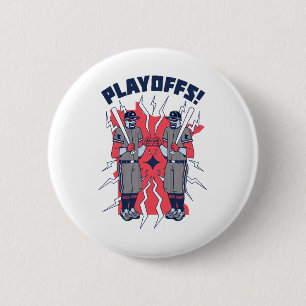 Minnesota Playoff Baseball 6 Cm Round Badge