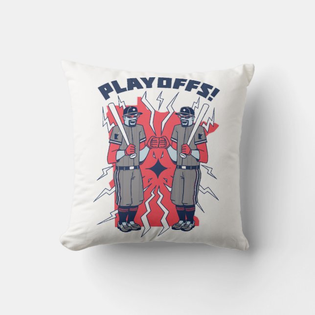 Minnesota Playoff Baseball Cushion (Front)