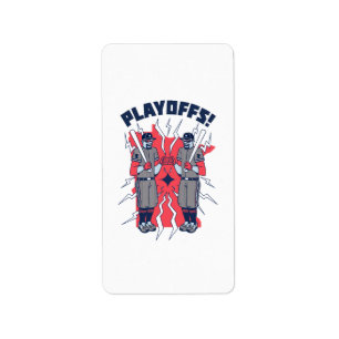 Minnesota Playoff Baseball Label