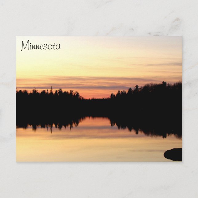 Minnesota - Poplar Lake Postcard (Front)