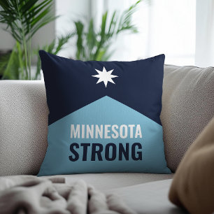 Minnesota Rebel New State Flag Cushion