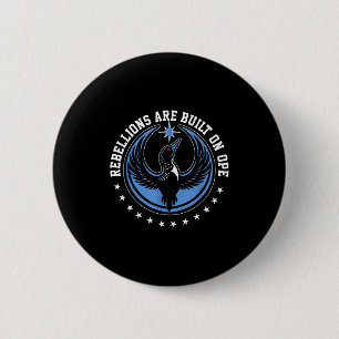 Minnesota Rebel New State Flag Graphic Art 6 Cm Round Badge