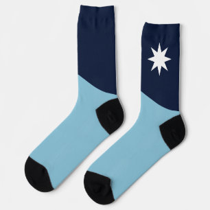 Minnesota Rebel New State Flag Socks