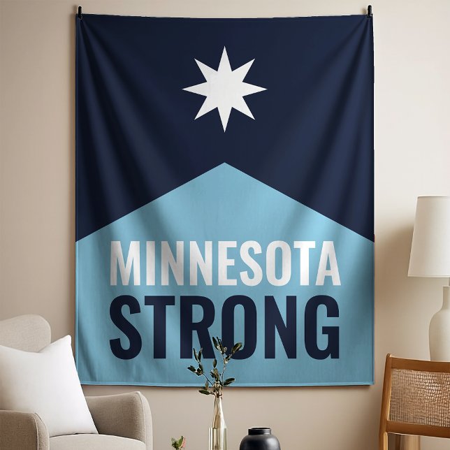 Minnesota Rebel New State Flag Tapestry (Creator Uploaded)