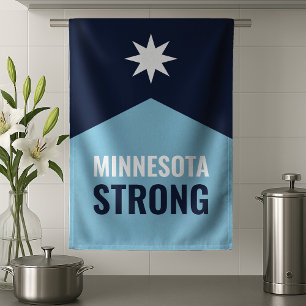 Minnesota Rebel New State Flag Tea Towel