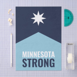 Minnesota Rebel New State Flag Tissue Paper
