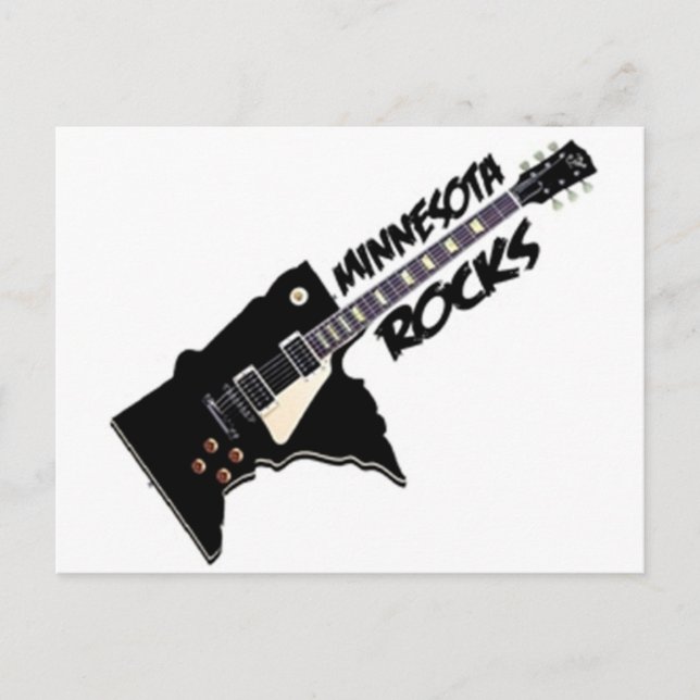 Minnesota Rocks! Postcard (Front)