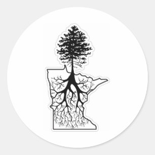 Minnesota Roots Sticker