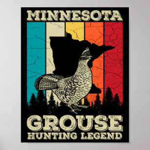 Minnesota Ruffed Grouse Quote For A Ruffed Grouse Poster
