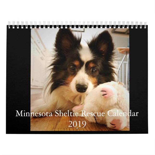Minnesota Sheltie Rescue Calendar 2019 (Cover)