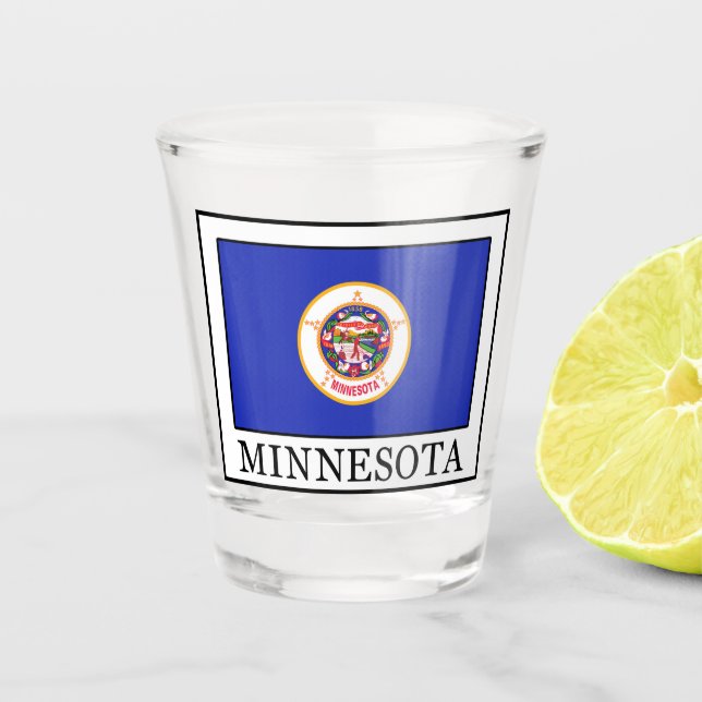 Minnesota Shot Glass (Front)