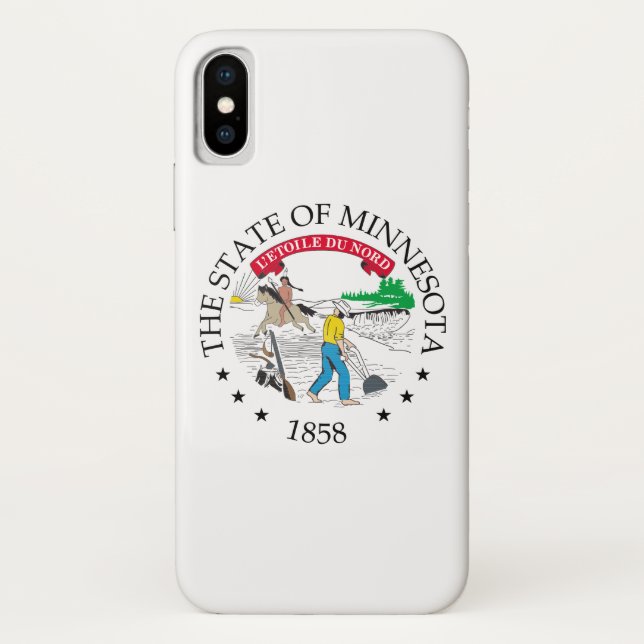 Minnesota sign Case-Mate iPhone case (Back)