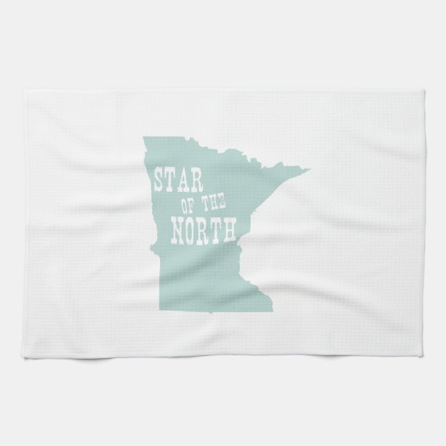 Minnesota Slogan Tea Towel (Horizontal)