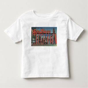 Minnesota (Southern) - Large Letter Scenes Toddler T-Shirt