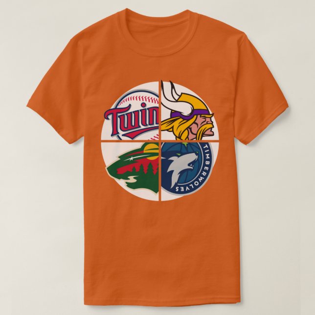 Minnesota Sports T-Shirt (Design Front)