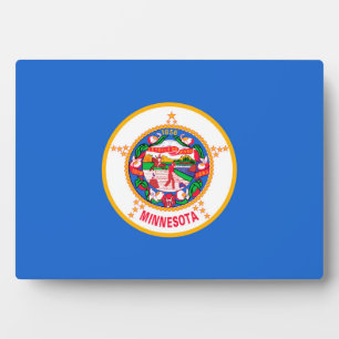 Minnesota State Flag Design Plaque