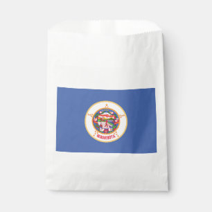 Minnesota State Flag Favour Bags