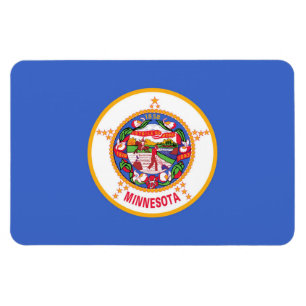 Minnesota State flag Magnet