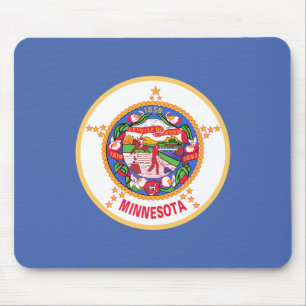 Minnesota State Flag Mouse Pad