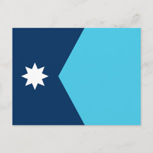 Minnesota State Flag Postcard