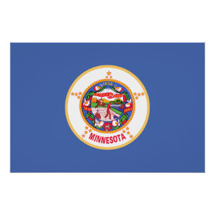 Minnesota State Flag Poster