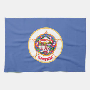 Minnesota State Flag Tea Towel