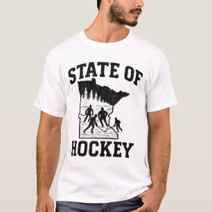 Minnesota - State Of Hockey (1) T-Shirt
