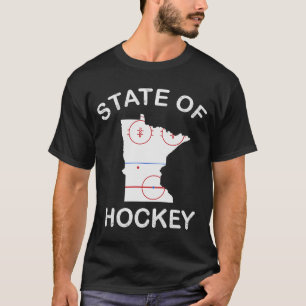 Minnesota State of Hockey Hoodie State of Hockey T-Shirt