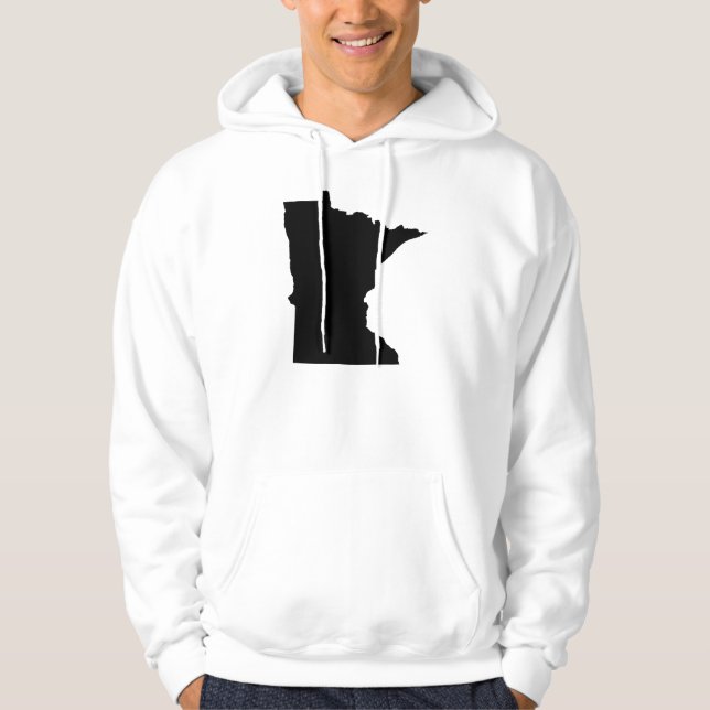 Minnesota State Outline Hoodie (Front)
